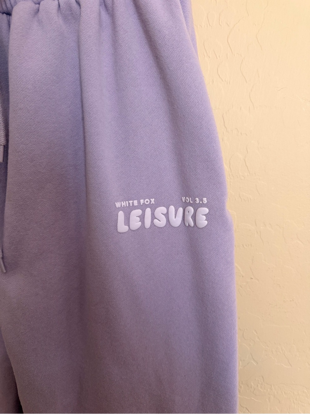 White Fox Leisure Vol 3.5 Lavender Sweatpants